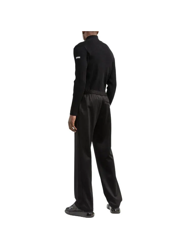 Брюки men's fw22 casual arrow pattern sports pants/trousers/joggers black Off-White — изображение 3 из 4, черный/белый