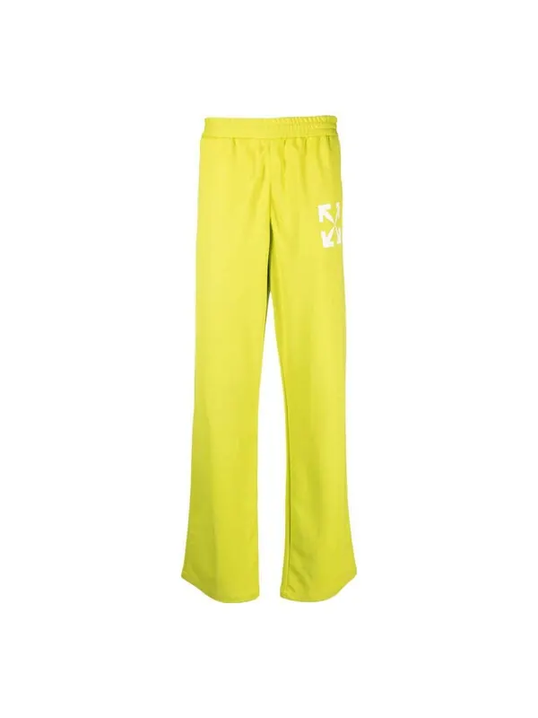 Брюки ss23 arrows-motif track pants Off-White — изображение 1 из 4, зеленый