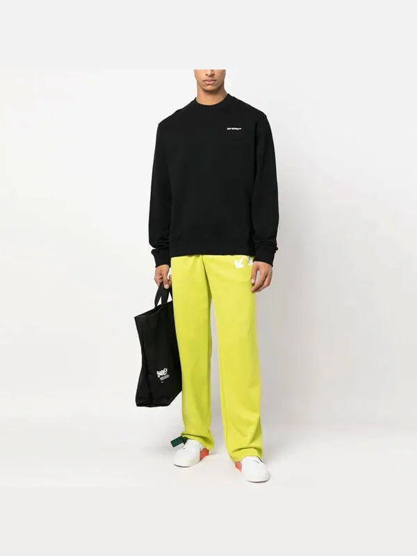 Брюки ss23 arrows-motif track pants Off-White — изображение 2 из 4, зеленый