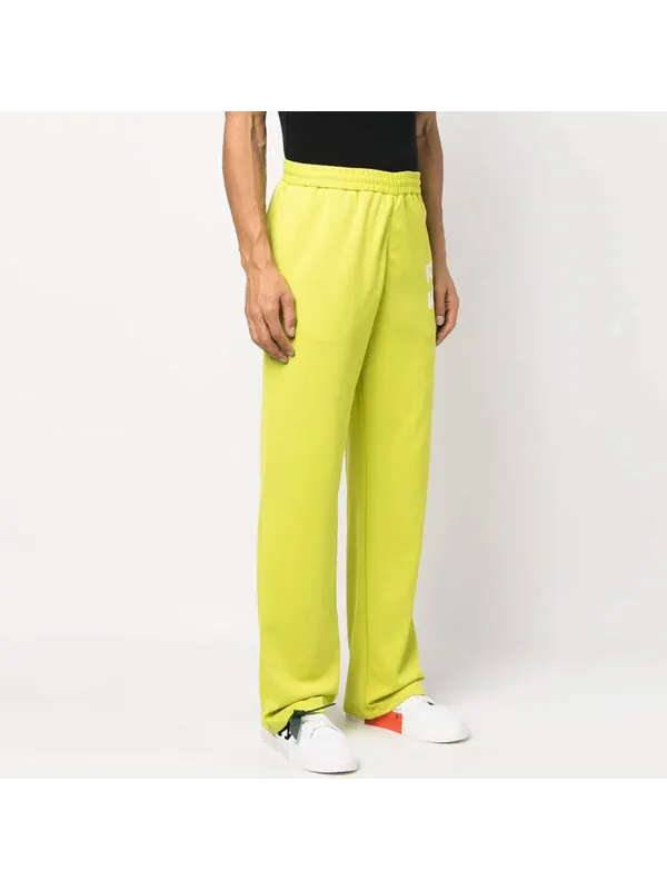 Брюки ss23 arrows-motif track pants Off-White — изображение 4 из 4, зеленый
