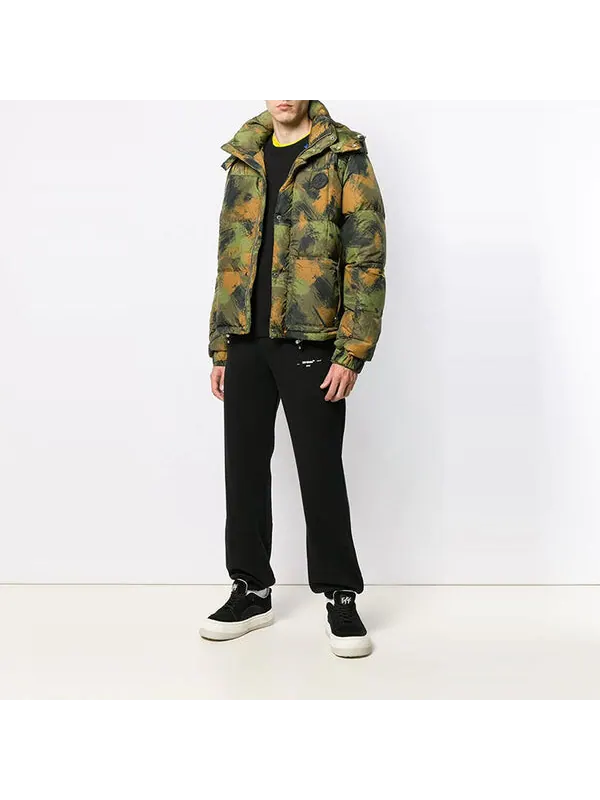 Куртка camouflage padded jacket 'green' Off-White — изображение 4 из 4, зеленый/мульти