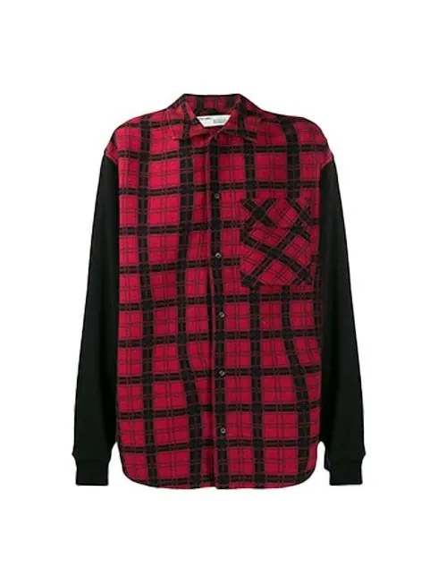 Рубашка plaid casual shirt Off-White — изображение 1 из 3, мульти