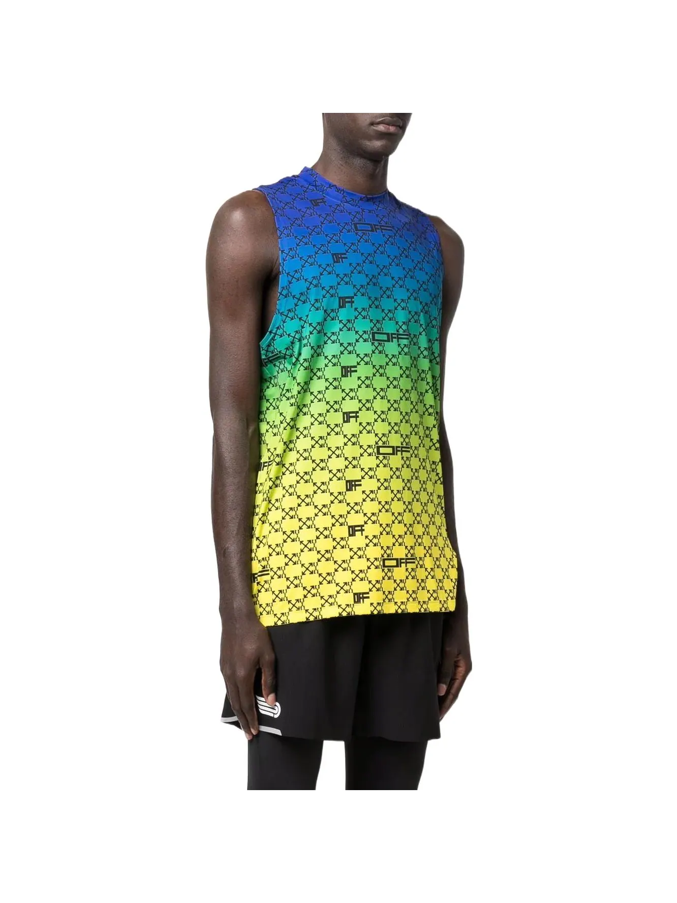 Топ Off-White Athl Monogram Tank 'Multicolor' — изображение 3 из 4, мульти