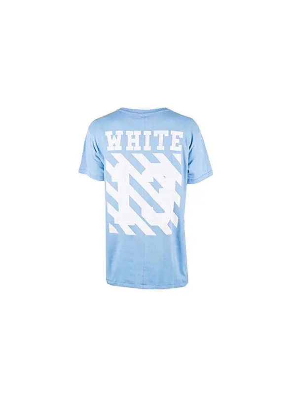 Футболка ss21 co virgil ablo ow blue Off-White — изображение 2 из 2, синий