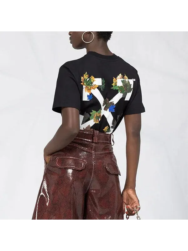 Футболка arrow printing short sleeve black Off-White — изображение 3 из 4, черный