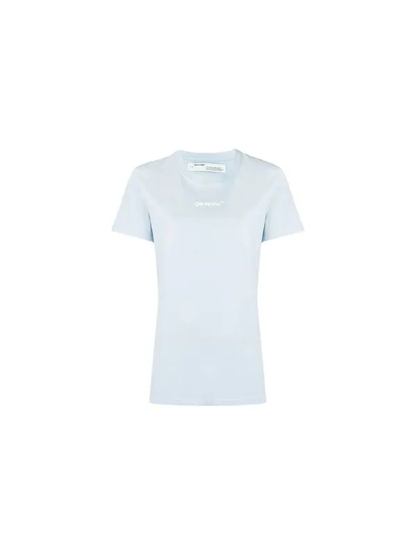 Футболка arrows sketch printed short sleeve Off-White — изображение 2 из 4, светлый синий