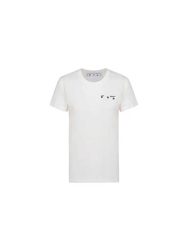 Футболка ss21 back arrow cotton short sleeve white Off-White — изображение 2 из 4, белый