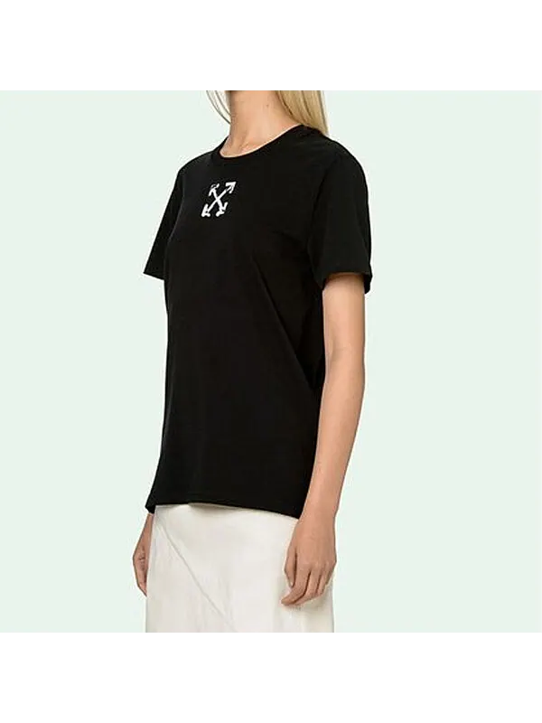 Футболка printing short sleeve black Off-White — изображение 4 из 4, черный