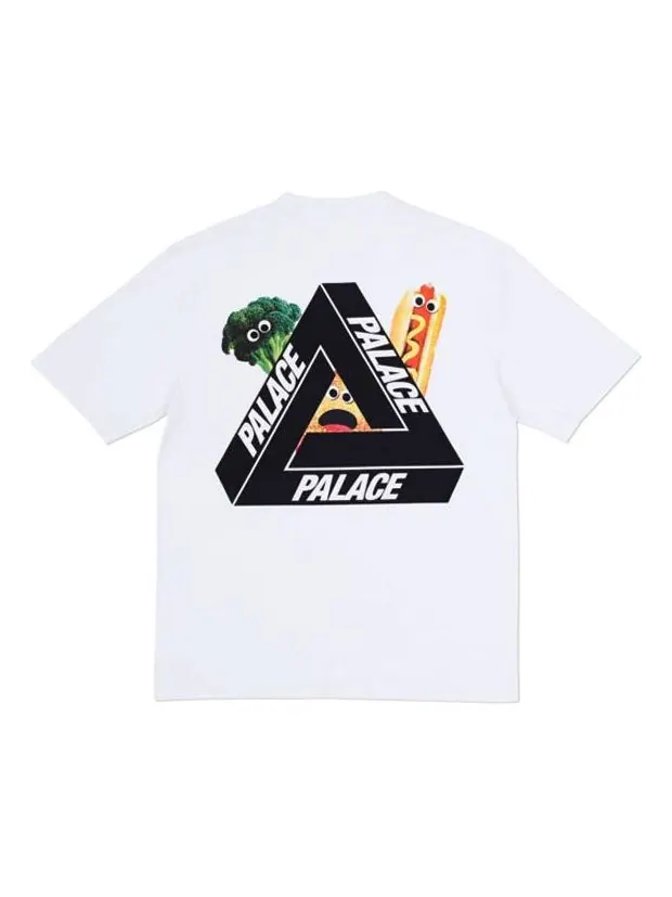 Футболка PALACE Short Sleeve Unisex White T-Shirt — изображение 1 из 2, белый