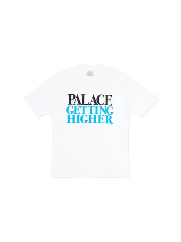 Футболка getting higher t-shirt 'white' Palace — изображение 2 из 2, белый