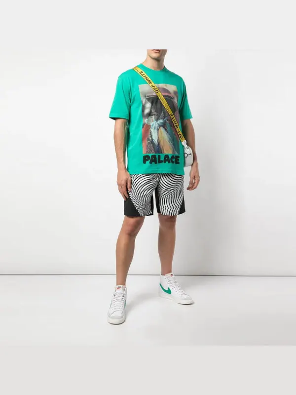 Шорты swirl shorts 'black' Palace — изображение 3 из 4, черный