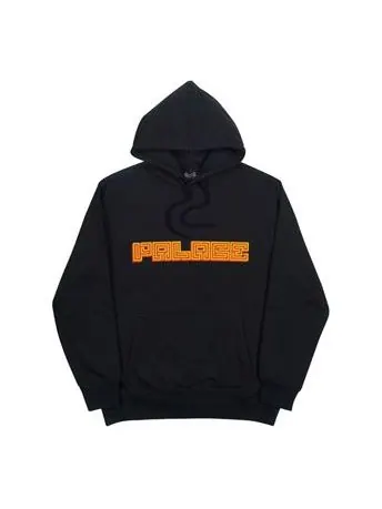 Худи PALACE MAZIN HOOD Unisex Black — изображение 1 из 2, черный