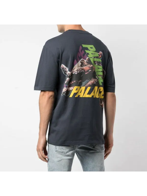 Футболка octopus t-shirt 'navy' Palace — изображение 4 из 4, синий