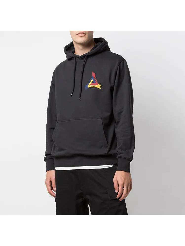 Худи PALACE Jcdc Printing Unisex Black — изображение 3 из 5, черный
