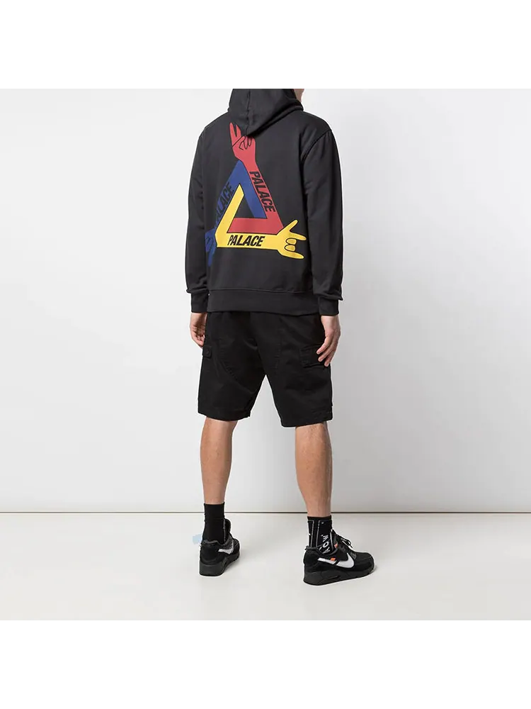 Худи PALACE Jcdc Printing Unisex Black — изображение 4 из 5, черный