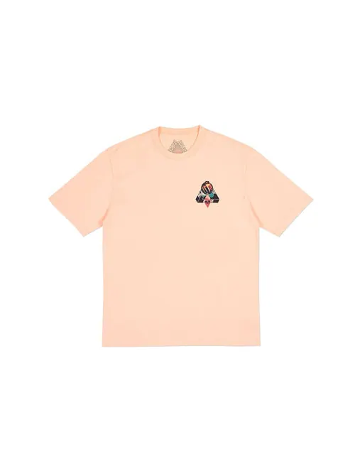 Футболка PALACE Sans Ferg Peach Glasses Back Logo Short Sleeve Unisex Pink — изображение 2 из 2, розовый