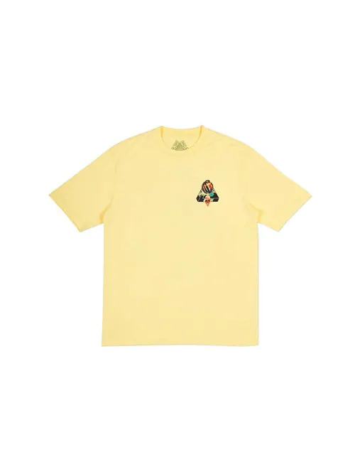 Футболка PALACE Sans Ferg T-Shirt Sunshine Yellow Glasses Back Logo Short Sleeve Unisex — изображение 2 из 2, желтый