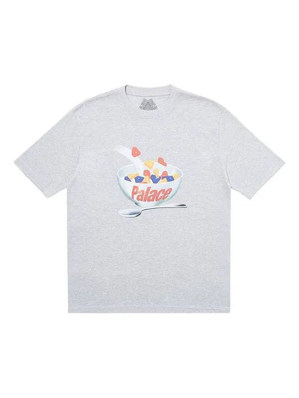 Футболка charms t-shirt 'grey marl' Palace — изображение 1 из 1, серый