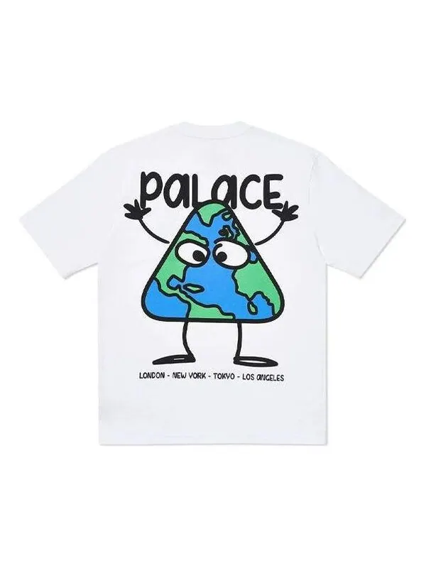 Футболка globlerone t-shirt 'white' Palace — изображение 1 из 4, белый