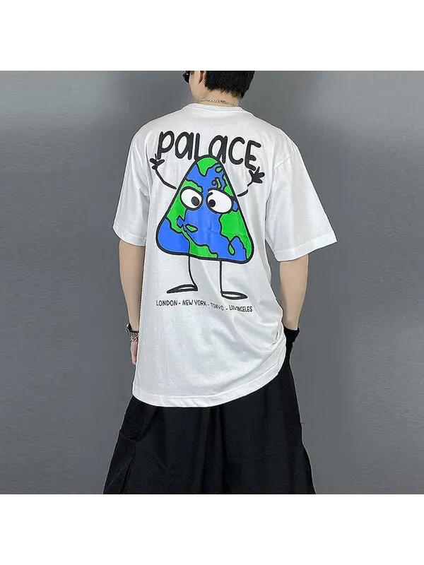 Футболка globlerone t-shirt 'white' Palace — изображение 4 из 4, белый