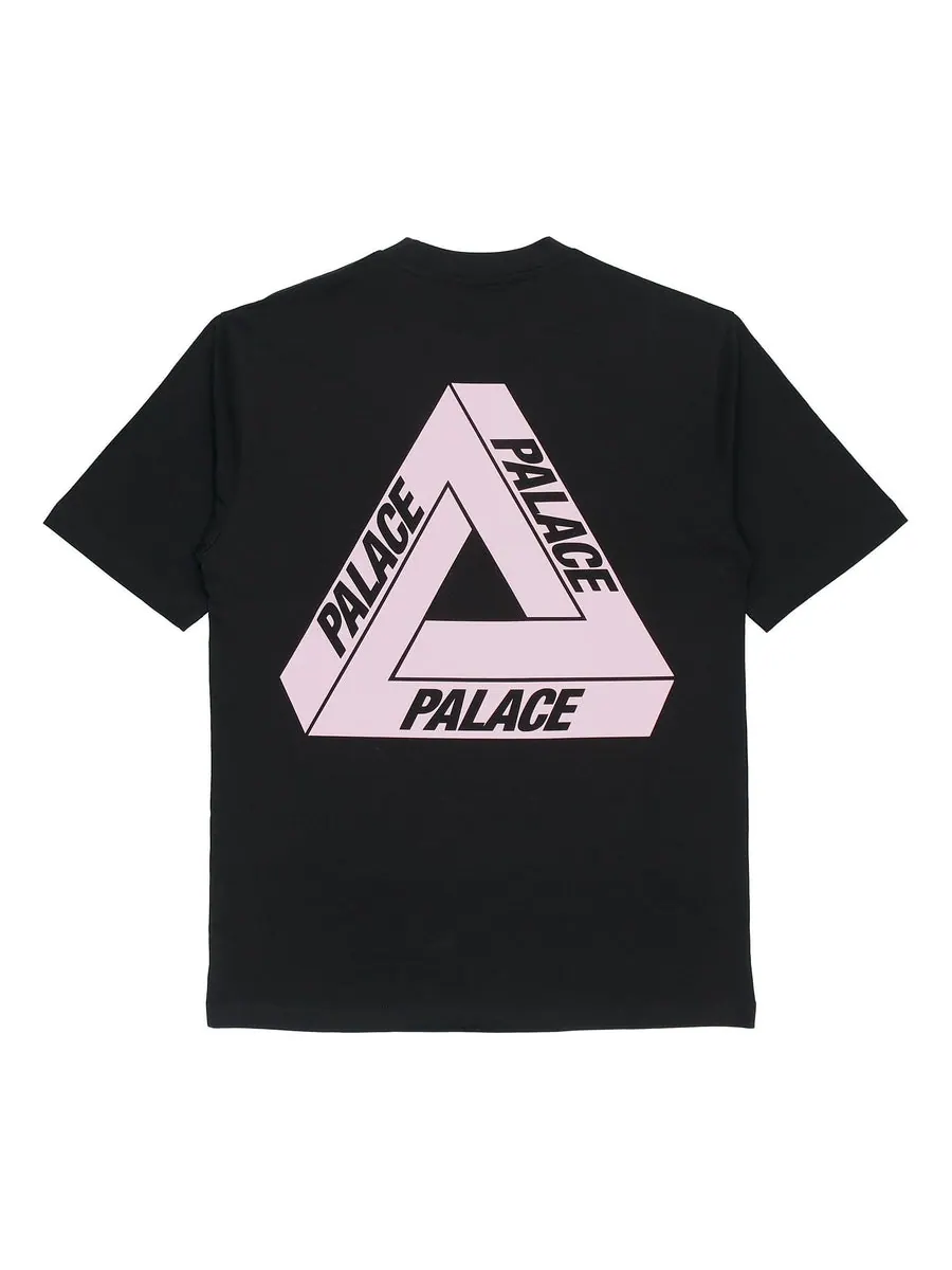Футболка PALACE Unisex Tri-To-Help Pink Triangle Black — изображение 1 из 2, черный
