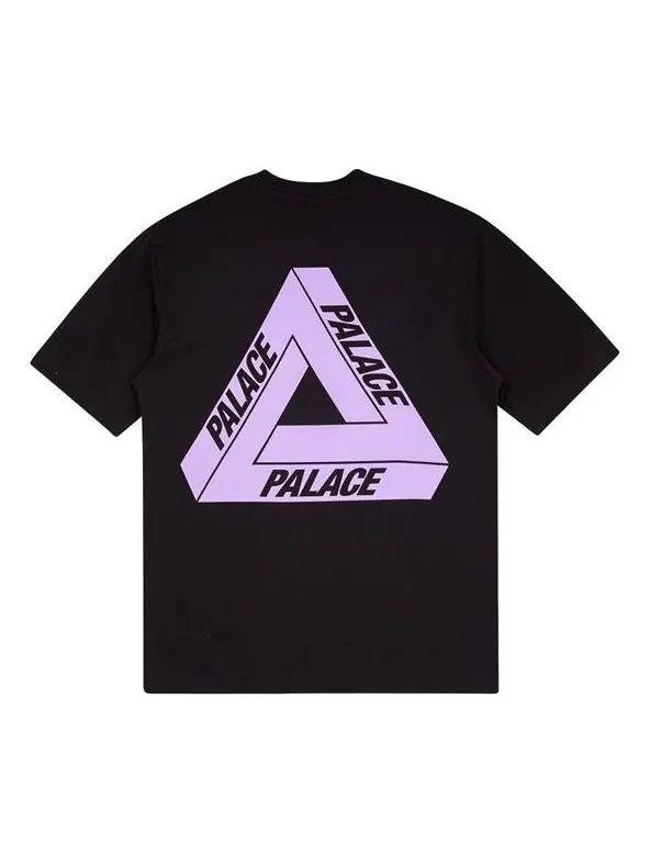 Футболка PALACE Tri-To-Help limited Purple Triangle Short Sleeve Unisex Purple — изображение 1 из 2, фиолетовый