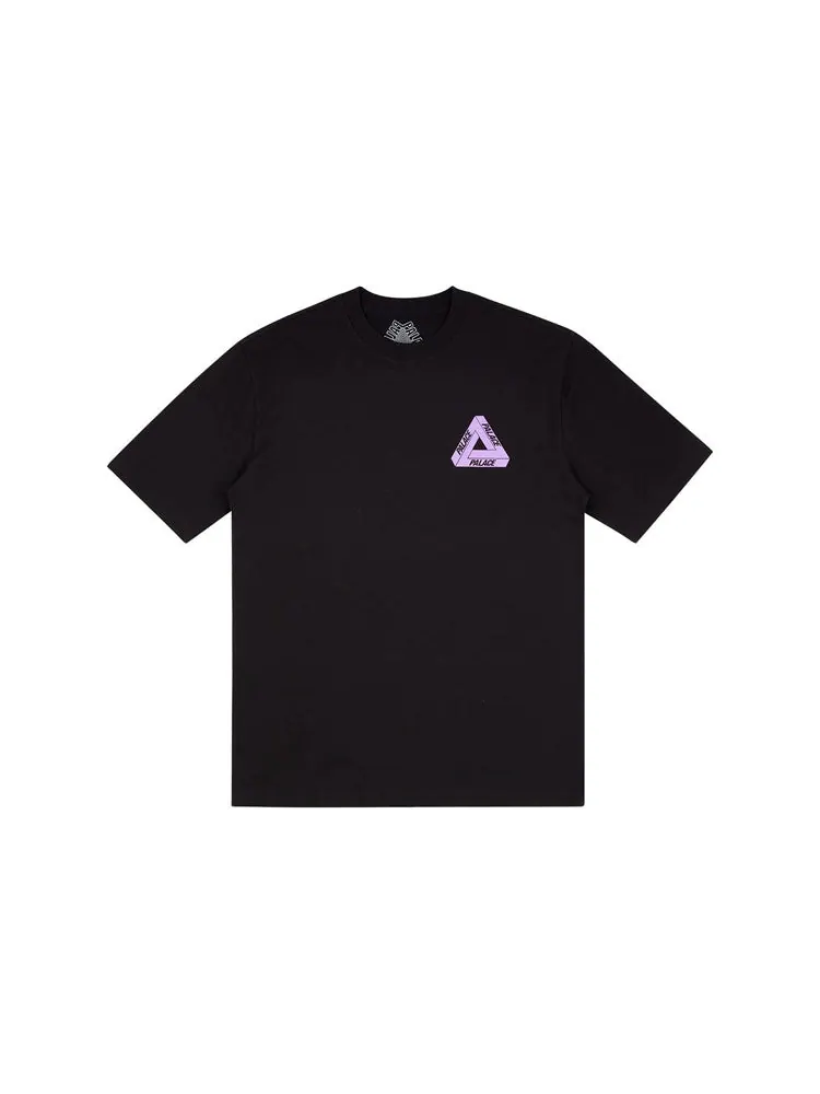 Футболка PALACE Tri-To-Help limited Purple Triangle Short Sleeve Unisex Purple — изображение 2 из 2, фиолетовый