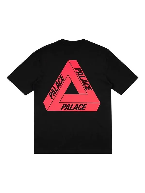 Футболка PALACE Tri-To-Help limited Red Large Triangle Short Sleeve Unisex Black — изображение 1 из 2, черный