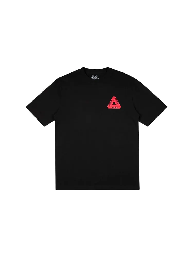 Футболка PALACE Tri-To-Help limited Red Large Triangle Short Sleeve Unisex Black — изображение 2 из 2, черный