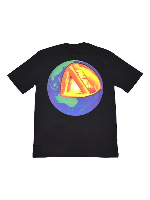 Футболка PALACE FW20 Core Tee Back Printing Round Neck Short Sleeve Unisex Black — изображение 1 из 2, черный