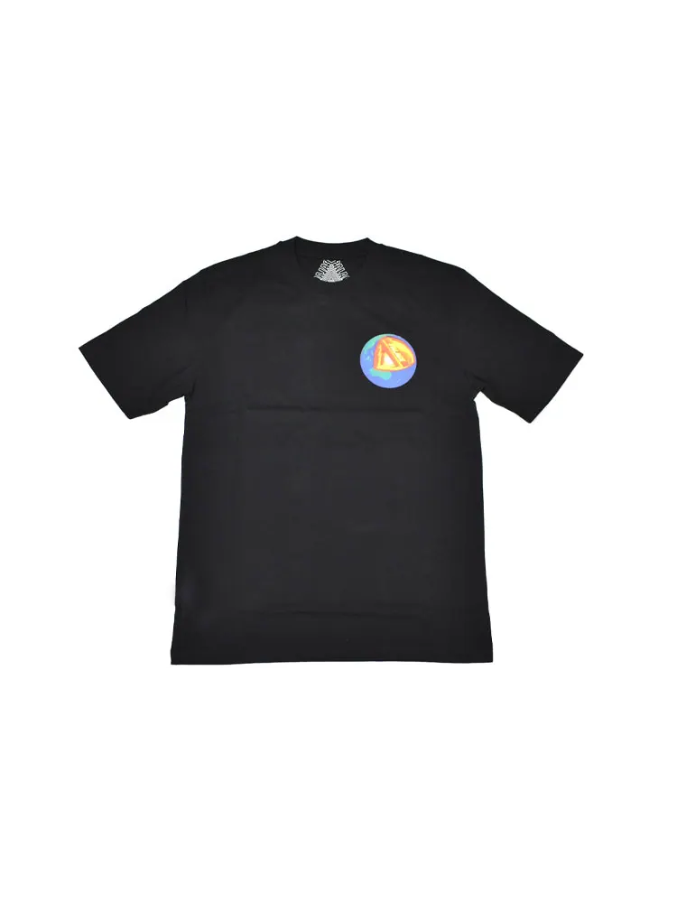 Футболка PALACE FW20 Core Tee Back Printing Round Neck Short Sleeve Unisex Black — изображение 2 из 2, черный