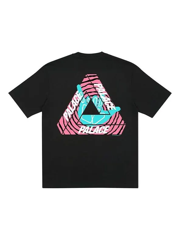 Футболка PALACE Tri-Zooted Shakka Round Neck Short Sleeve Unisex Black — изображение 1 из 2, черный