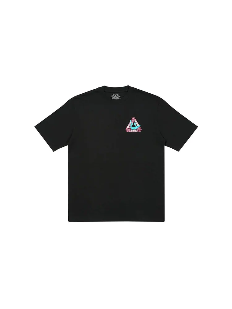 Футболка PALACE Tri-Zooted Shakka Round Neck Short Sleeve Unisex Black — изображение 2 из 2, черный