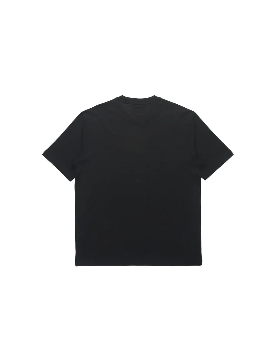 Футболка PALACE SS21 x AMG Crossover Emblem T-Shirt Black Apple Logo Printing Solid Color Short Sleeve Unisex, черный