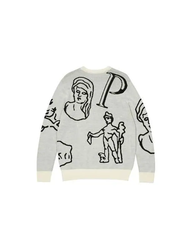 Свитер archaeology knit sweater 'white' Palace — изображение 2 из 2, белый