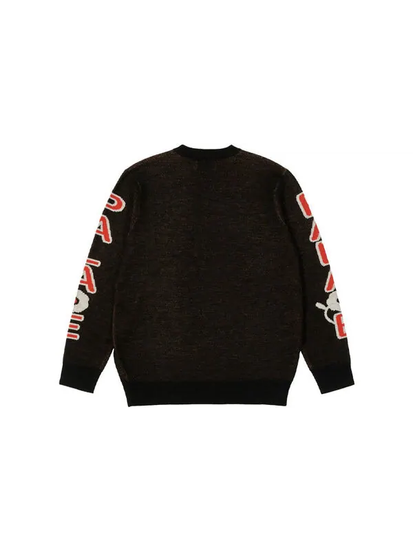 Свитер ss21 cosy knit sweater 'black' Palace — изображение 2 из 2, черный