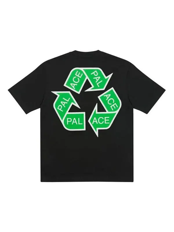 Футболка PALACE P Cycle TShirt Triangle Back Logo Short Sleeve Unisex Black — изображение 1 из 2, черный