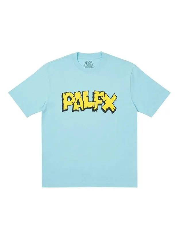 Футболка PALACE Alphabet Basic Printing Short Sleeve Unisex Blue — изображение 1 из 1, синий