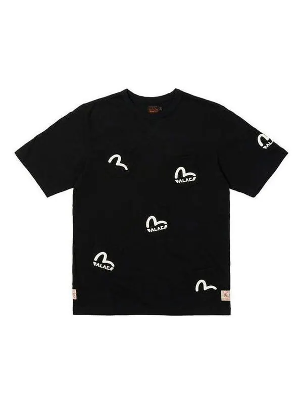 Футболка x evisu multi pocket t-shirt 'black' Palace — изображение 1 из 2, черный