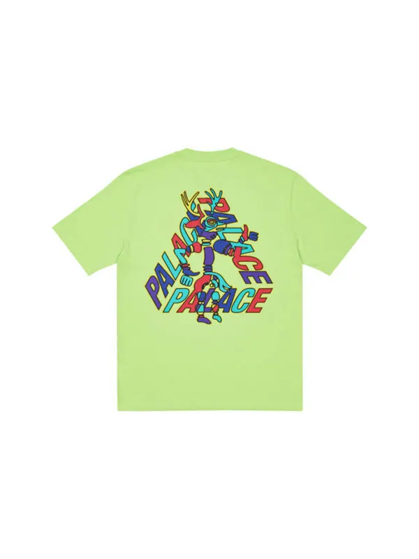 Футболка fw21 ultimo b-sans logo t-shirt 'green' Palace — изображение 2 из 2, зеленый