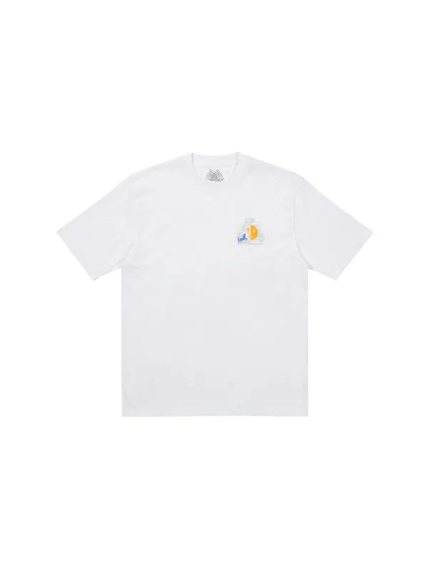 Футболка fw21 da one t-shirt ' white' Palace — изображение 2 из 2, белый