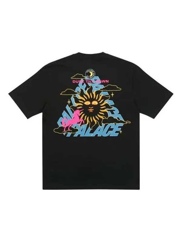 Футболка fw21 da one t-shirt 'black' Palace — изображение 1 из 2, черный