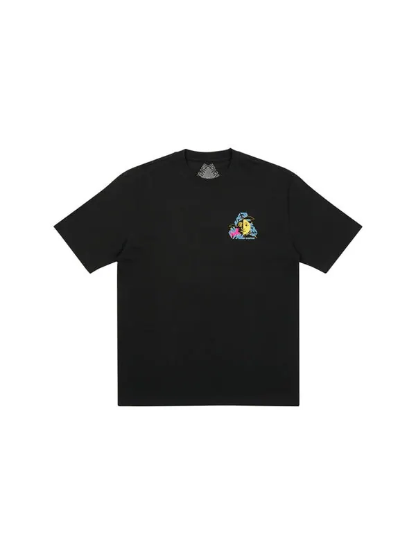 Футболка fw21 da one t-shirt 'black' Palace — изображение 2 из 2, черный