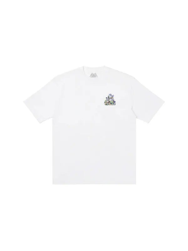 Футболка fw21 bubbling t-shirt 'white' Palace — изображение 2 из 2, белый
