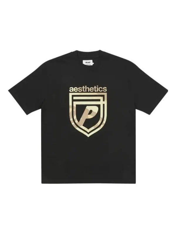 Футболка x aesthetics t-shirt 'black' Palace — изображение 1 из 1, черный