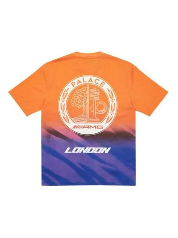 Футболка x amg 2.0 london t-shirt 'orange' Palace — изображение 1 из 2, оранжевый