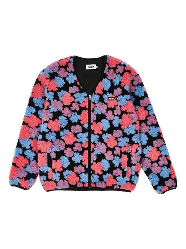 Куртка ss22 shearling cardigan 'multicolor' Palace — изображение 1 из 2, мульти