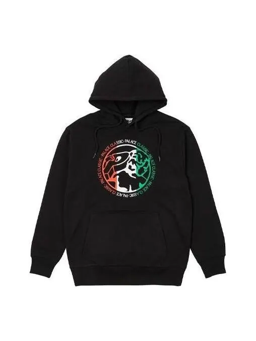 Толстовка ss22 classico hoodie 'black' Palace — изображение 1 из 2, черный