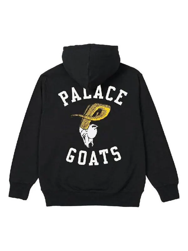 Толстовка ss22 goats hoodie 'black' Palace — изображение 1 из 2, черный