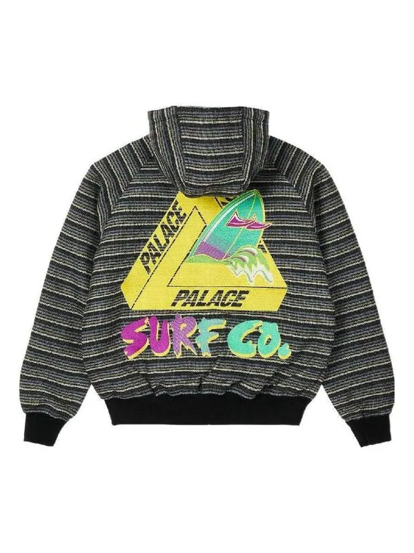 Куртка ss22 surf co jacket 'black' Palace — изображение 1 из 2, черный